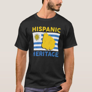 Hispanic Heritage Month Uruguaya Flag Kids Boys Gi T-Shirt