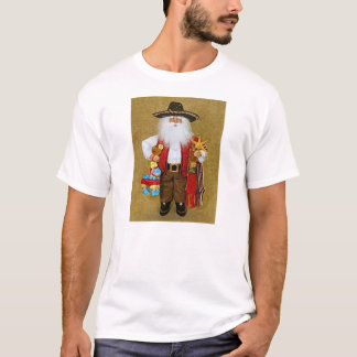 Hispanic Mexican Southwestern Texan Santa Claus T-Shirt