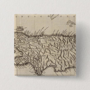 Hispaniola, St Domingo 15 Cm Square Badge