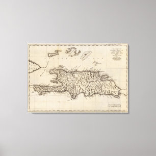 Hispaniola, St Domingo Canvas Print