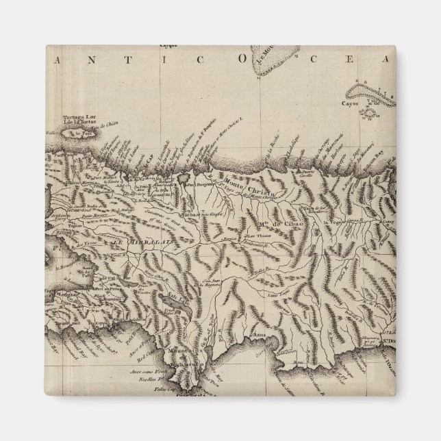 Hispaniola, St Domingo Magnet (Front)