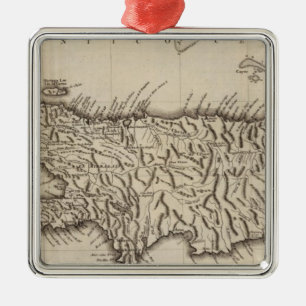 Hispaniola, St Domingo Metal Tree Decoration
