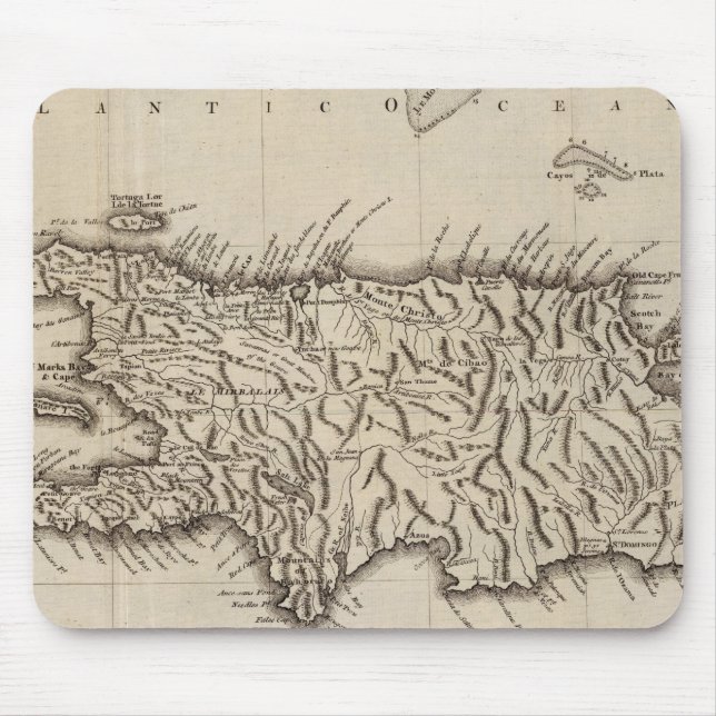 Hispaniola, St Domingo Mouse Pad (Front)