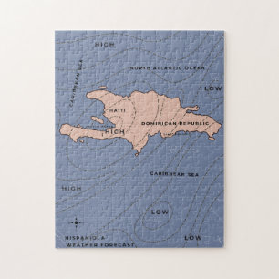 Hispaniola Weather map Jigsaw Puzzle