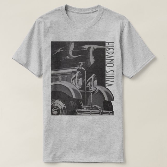 HISPANO-SUIZA T-Shirt (Design Front)
