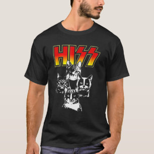 Hiss  Cute Cat Mum Kitten Cats  Rock  Tee