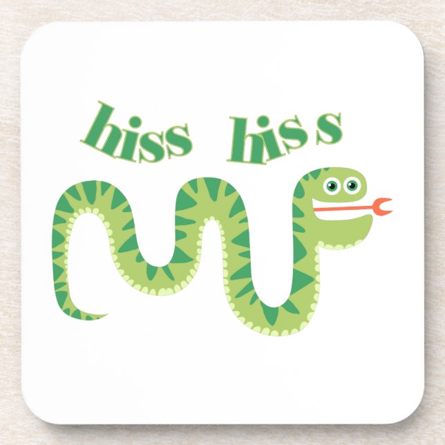 Hiss Hiss Snake Coaster (Front)