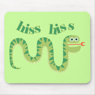 Hiss Hiss Snake Mouse Pad