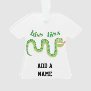 Hiss Hiss Snake Ornament