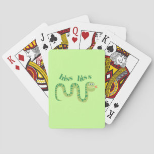 Hiss Hiss Snake Playing Cards