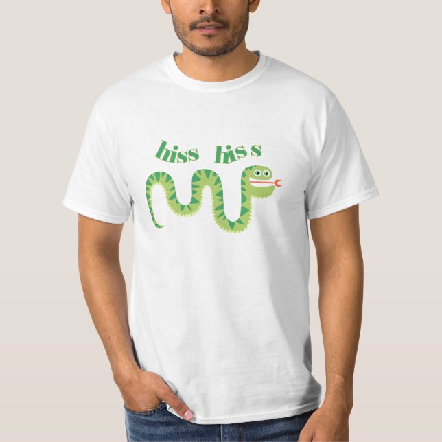 Hiss Hiss Snake T-Shirt (Front)