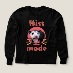 Hiss Mode Funny Opossum Chaotic Animal
