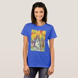 Hiss N' Fitz CAT PARTY BASIC T-SHIRT Customise