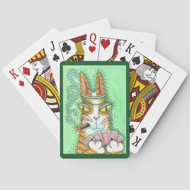 Hiss N' Fitz CAT PLAYING CARDS *Poker (Back)