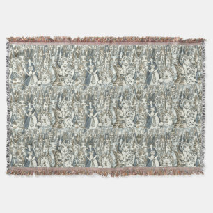 Hiss N' Fitz Cats LIFE'S A PARTY THROW BLANKET