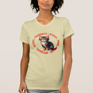Hisses and Kisses, Tortoiseshell cat T-Shirt