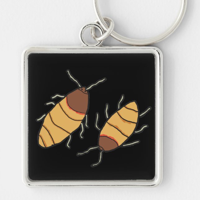 Hissing Cockroach Key Ring (Front)