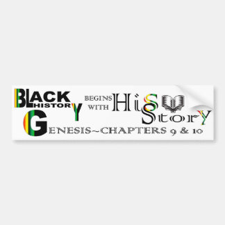 hiSStory© Bumper Sticker RTXT