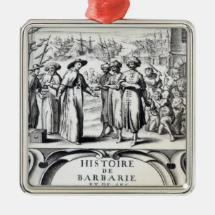 Histoire de Barbarie et de ses Corsaires Metal Tree Decoration