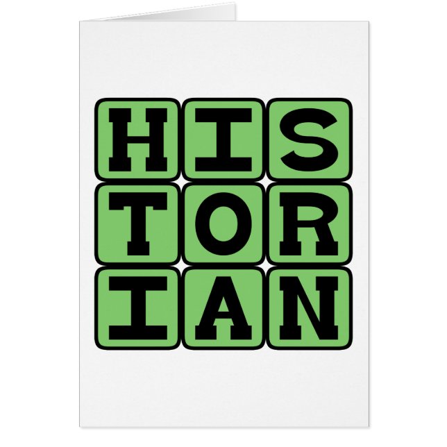 Historian, Keeper of History (Front)