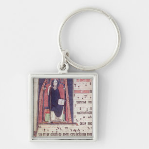 Historiated initial 'A' Key Ring