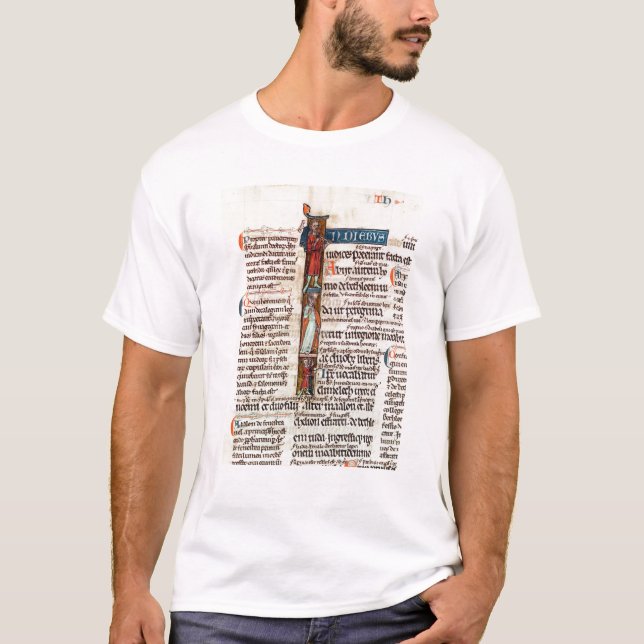 Historiated initial 'I' depicting Ruth T-Shirt (Front)