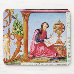 Historiated initial 'L' depicting Pliny the Mouse Pad