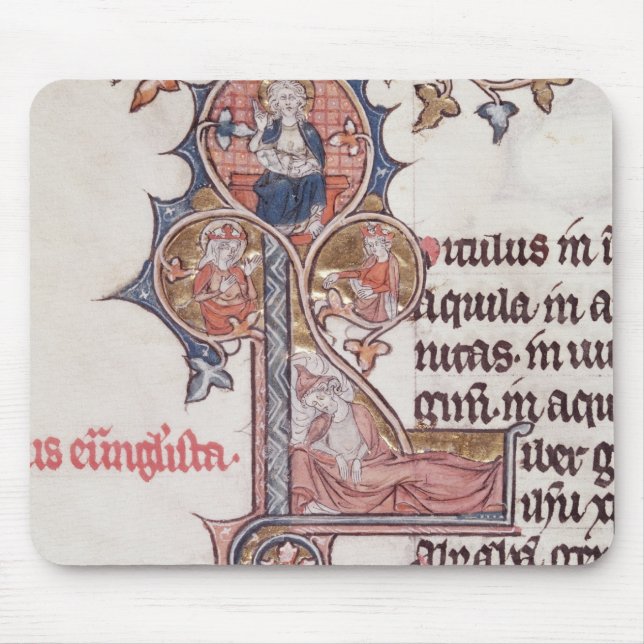 Historiated initial 'L' depicting Tree of Mouse Pad (Front)