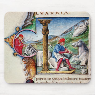 Historiated initial 'L' Mouse Pad