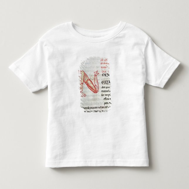 Historiated initial 'N' Toddler T-Shirt (Front)