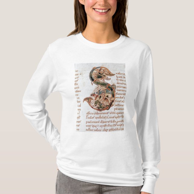 Historiated initial 'S' T-Shirt (Front)