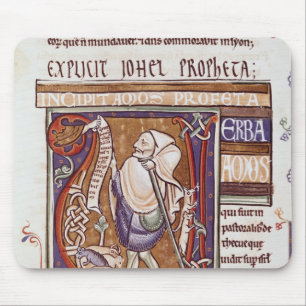 Historiated initial 'V' depicting Amos Mouse Pad