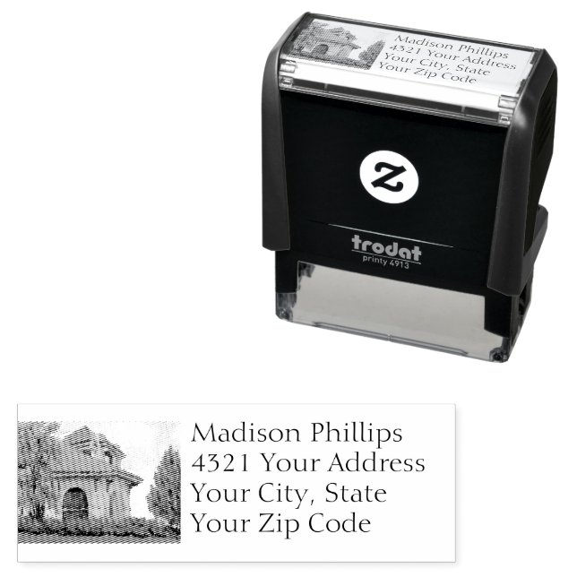 Historic 1904 World’s Fair Pavilion - St Louis Self-inking Stamp (In Situ)