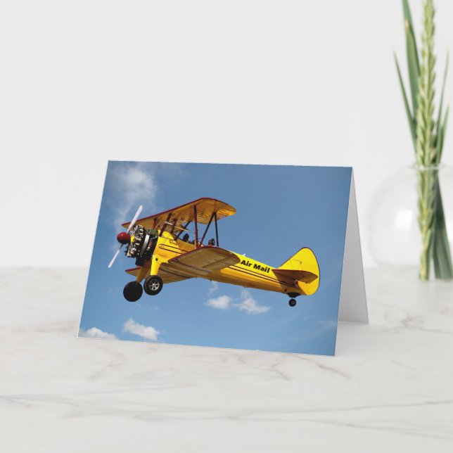 Historic Air Mail Service Centennial Card (Front)