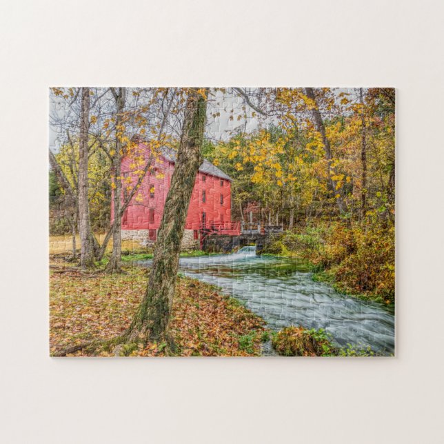 Historic Alley Mill Jigsaw Puzzle (Horizontal)