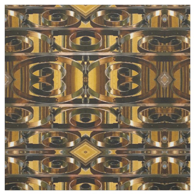 Historic Baker City, Oregon Courthouse 6 Fabric (Swatch)