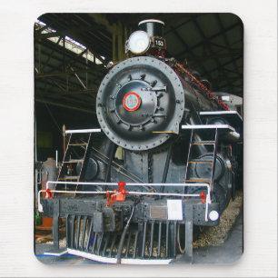 Historic Black Steam Engine Florida East Coast Mouse Pad