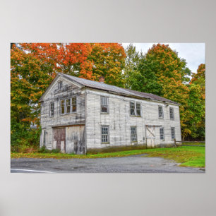 Historic Blacksmith Shop in Clifton Park, New York Poster