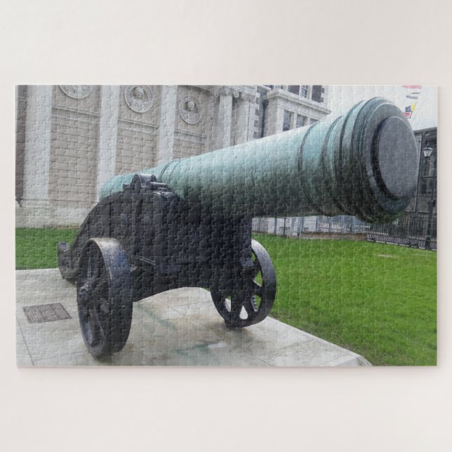 Historic Cannon Jigsaw Puzzle (Horizontal)