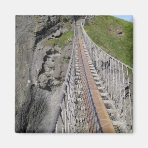 Historic Carrick-a-rede rope bridge, Northern Magnet