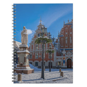 Historic city centre in Riga, Latvia Notebook