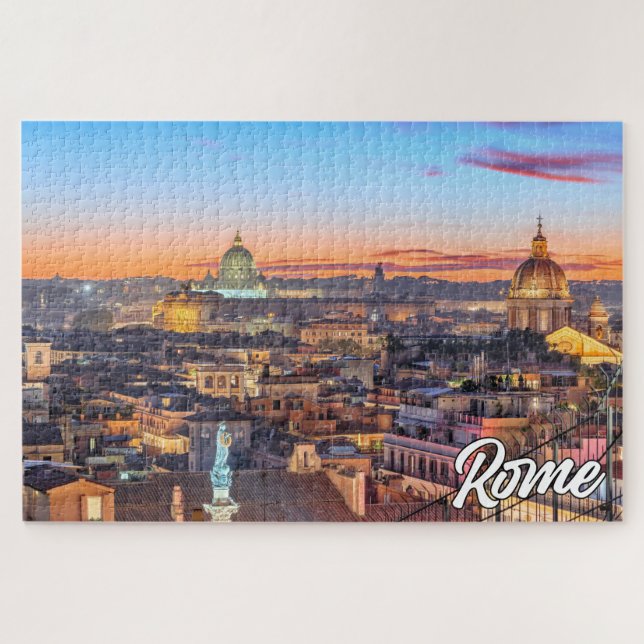 Historic City Of Rome, Italy Jigsaw Puzzle (Horizontal)