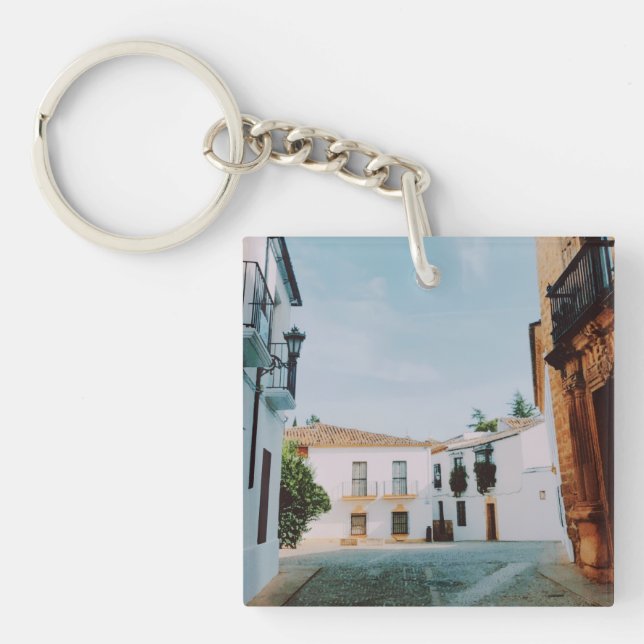 Historic city of Ronda  Key Ring (Front)