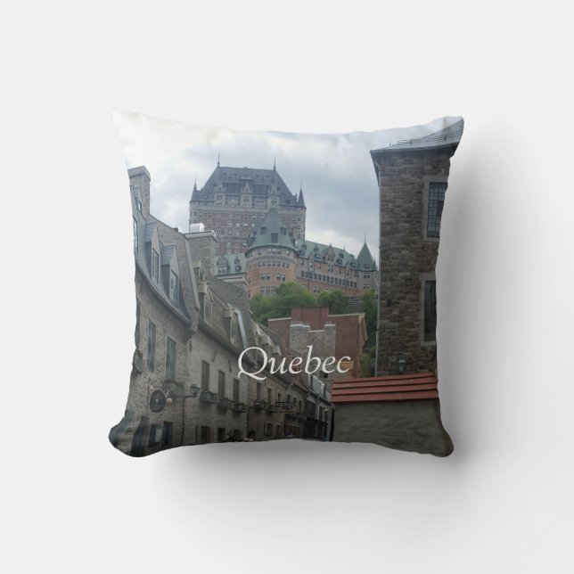 Historic district in Quebec City Cushion (Front)