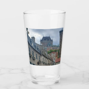 Historic district in Quebec City Glass