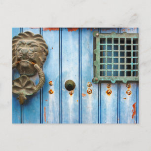 Historic Door Knocker Postcard