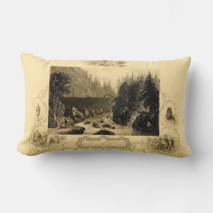 Historic Erie Canal Bicentennial Lumbar Cushion