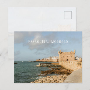 Historic Essaouira Morocco authentic travel photo Postcard