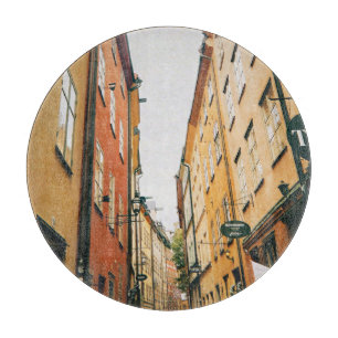 Historic Gamla Stan, Old Town of Stockholm Cutting Board