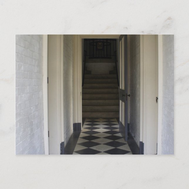 Historic Hallway Postcard (Front)